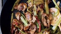 Red Chile Pork and Celery Stir-Fry Red Chile Pork and Celery Stir-Fry