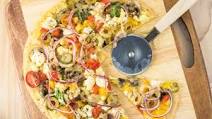 Vegetable Cauliflower Crust Pizza Vegetable Cauliflower Crust Pizza