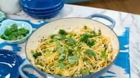 Crab Spaghetti with Zucchini and Basil Crab Spaghetti with Zucchini and Basil