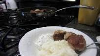 Turkey Meatballs with Feta Rice and Tzatziki Sauce Turkey Meatballs with Feta Rice and Tzatziki Sauce