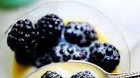 Blackberries with Sweet Cream Blackberries with Sweet Cream