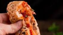 Sausage & Pepperoni Stromboli Sausage & Pepperoni Stromboli