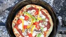 Campfire Pizza with Veggies Campfire Pizza with Veggies