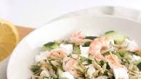 Shrimp, Cucumber & Feta Orzo Salad Shrimp, Cucumber & Feta Orzo Salad