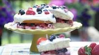 Summer Berry Cream Cake Summer Berry Cream Cake