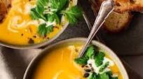 CREAMY BUTTERNUT SQUASH CAULIFLOWER SOUP CREAMY BUTTERNUT SQUASH CAULIFLOWER SOUP
