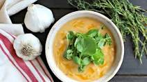 Garlic Soup with Beef Bone Broth Garlic Soup with Beef Bone Broth