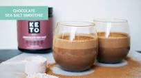 Chocolate Sea Salt Smoothie Chocolate Sea Salt Smoothie