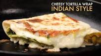 Cheesy Tortilla Wrap Indian Style | Chatpata Cheese Roti Wrap Cheesy Tortilla Wrap Indian Style | Chatpata Cheese Roti Wrap