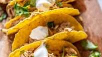 Slow Cooker Verde Chicken Tacos Slow Cooker Verde Chicken Tacos