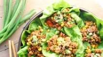 Hoisin Chicken and Pork Lettuce Cups Hoisin Chicken and Pork Lettuce Cups