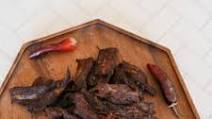 Homemade Chipotle Beef Jerky Homemade Chipotle Beef Jerky