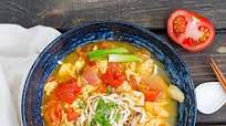 Tomato and Egg Noodle Soup Tomato and Egg Noodle Soup