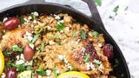One Pot Mediterranean Chicken and Rice One Pot Mediterranean Chicken and Rice