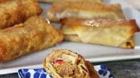 Baked or Fried Pulled Pork Egg Rolls Baked or Fried Pulled Pork Egg Rolls
