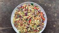 Mediterranean Cabbage Salad (No Mayo Coleslaw) Mediterranean Cabbage Salad (No Mayo Coleslaw)