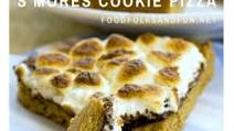 S'MORES Cookie Pizza S'MORES Cookie Pizza