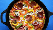 Easy Pan Pizza Easy Pan Pizza