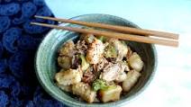Chinese Pork and Broccoli with Gnocchi Chinese Pork and Broccoli with Gnocchi