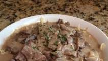 Elegant Beef Stroganoff Elegant Beef Stroganoff