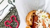 Disney's Sweet and Spicy Chicken Waffle Sandwich Disney's Sweet and Spicy Chicken Waffle Sandwich