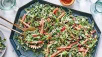 Greek-Style Spinach Salad Greek-Style Spinach Salad