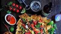 Vegan Cheesy Black Bean Nachos Vegan Cheesy Black Bean Nachos