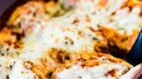 Easy Cheesy Meatless Lasagna Easy Cheesy Meatless Lasagna