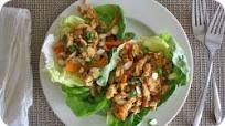 Thai Chicken Salad Wraps Thai Chicken Salad Wraps