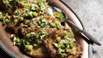 Salt and Pepper Pork Chops with Spicy Scallions Salt and Pepper Pork Chops with Spicy Scallions