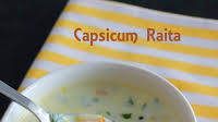 Capsicum Raita Capsicum Raita