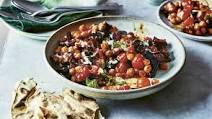 Aubergine, Tomato and Chickpea Traybake Aubergine, Tomato and Chickpea Traybake