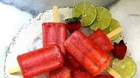 Strawberry Margarita Ice Pops Strawberry Margarita Ice Pops