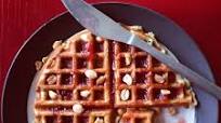 Peanut butter wafffles Peanut butter wafffles