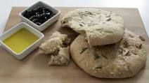 Focaccia with rosemary Focaccia with rosemary