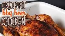 Crock Pot BBQ Beer Chicken Crock Pot BBQ Beer Chicken