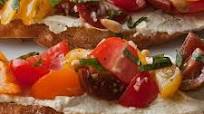 Tomato Crostini with Whipped Feta Tomato Crostini with Whipped Feta