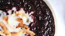 Coconut Black Rice Pudding Coconut Black Rice Pudding
