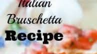 Italian Bruschetta Recipe Italian Bruschetta Recipe