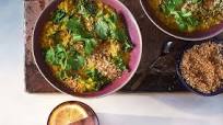 Kale dahl with toasted coconut Kale dahl with toasted coconut