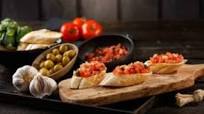 Italiaanse bruschetta Italiaanse bruschetta