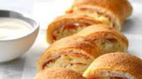 Chicken Cordon Bleu Stromboli Chicken Cordon Bleu Stromboli