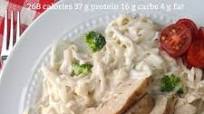 Low calorie Chicken Alfredo Pasta Low calorie Chicken Alfredo Pasta