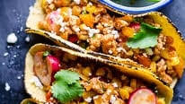 Ground Chicken Tacos {30 Minute Recipe!} Ground Chicken Tacos {30 Minute Recipe!}
