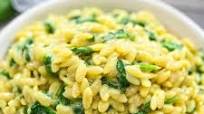 Creamy Vegan Spinach Orzo Creamy Vegan Spinach Orzo