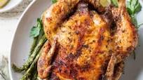 Air Fryer Crispy-Skin Whole Chicken with Herbs and Lemon Pepper Air Fryer Crispy-Skin Whole Chicken with Herbs and Lemon Pepper