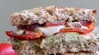 Baba Ganoush Sandwich With Roasted Vegetables Baba Ganoush Sandwich With Roasted Vegetables