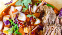 Beef Birria de Res Consome & Birria Chile Oil Beef Birria de Res Consome & Birria Chile Oil
