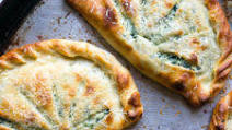 Ricotta and Spinach Calzones Ricotta and Spinach Calzones
