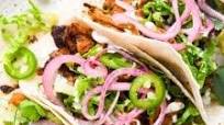 Sheet Pan Shredded Chicken Tacos {gluten free + paleo friendly} Sheet Pan Shredded Chicken Tacos {gluten free + paleo friendly}